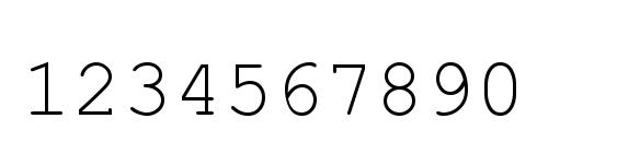 Phaisarnmono Font, Number Fonts