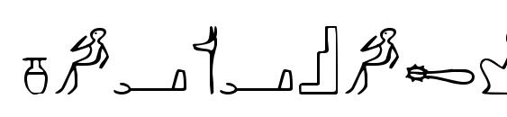 PharaohGlyph Medium Font