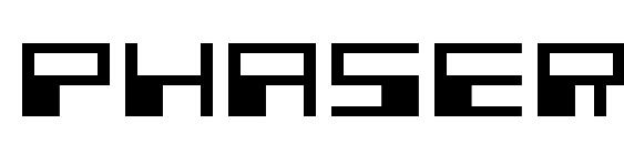 Phaser Bank Expanded Font