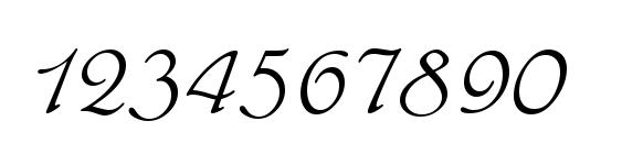 Philadelphia Regular Font, Number Fonts
