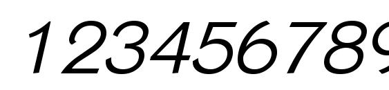 Phinster Italic Font, Number Fonts