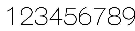 PhinsterFine Regular Font, Number Fonts