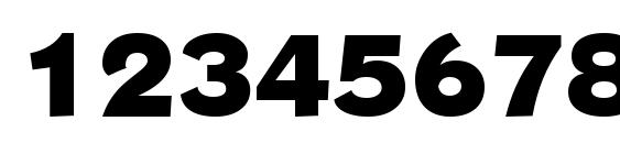 PhinsterHeavy Regular Font, Number Fonts