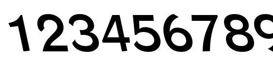 PhinsterLefty Bold Font, Number Fonts