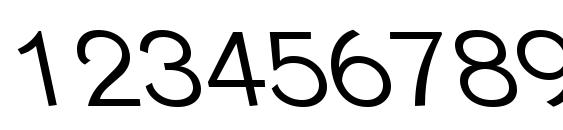 PhinsterLefty Regular Font, Number Fonts
