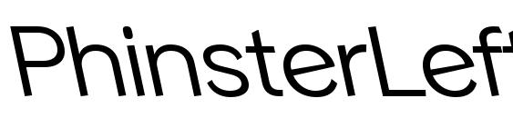 PhinsterLefty Regular font, free PhinsterLefty Regular font, preview PhinsterLefty Regular font