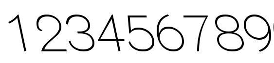 PhinsterLeftyFine Regular Font, Number Fonts