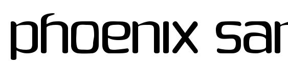 Phoenix sans font, free Phoenix sans font, preview Phoenix sans font