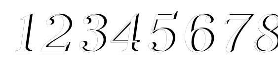 Phosphorus Dihydride Font, Number Fonts