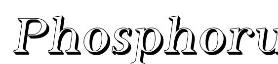 Phosphorus Hydride Font