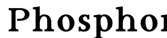 Phosphorus Triselenide font, free Phosphorus Triselenide font, preview Phosphorus Triselenide font