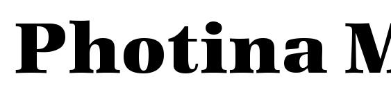 Photina MT Ultra Bold Font