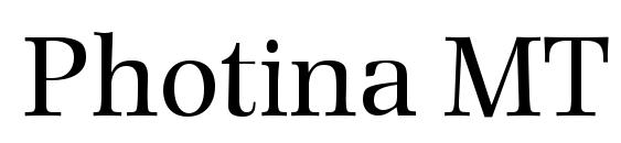 Photina MT font, free Photina MT font, preview Photina MT font