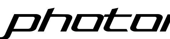 шрифт Photonica, бесплатный шрифт Photonica, предварительный просмотр шрифта Photonica