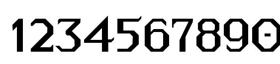 PHYLLIS Regular Font, Number Fonts