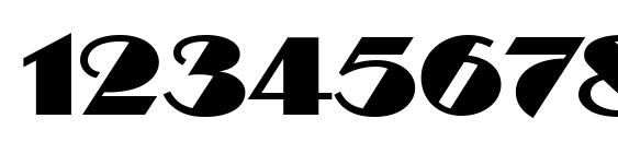 Pilotka Font, Number Fonts