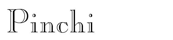 Pinchi font, free Pinchi font, preview Pinchi font