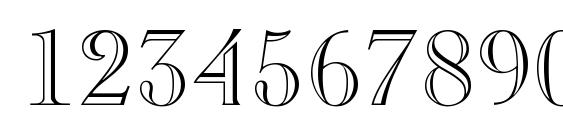 PinchiOpenFace Font, Number Fonts