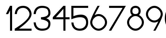 Pinelintgerm Font, Number Fonts