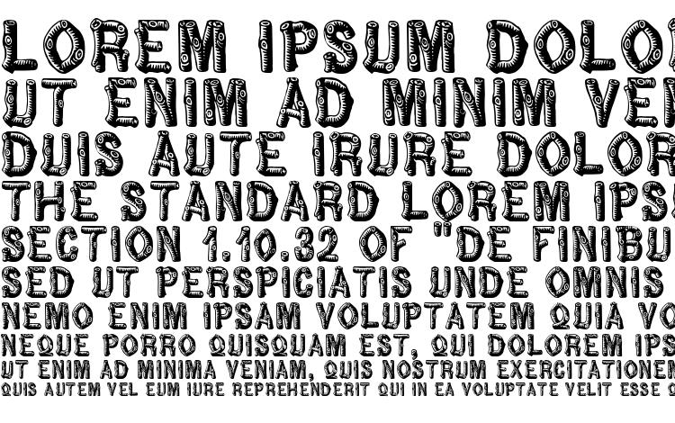specimens Pinewood font, sample Pinewood font, an example of writing Pinewood font, review Pinewood font, preview Pinewood font, Pinewood font