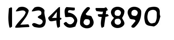 PingPong Font, Number Fonts