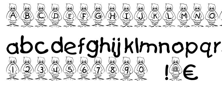 глифы шрифта Pingu, символы шрифта Pingu, символьная карта шрифта Pingu, предварительный просмотр шрифта Pingu, алфавит шрифта Pingu, шрифт Pingu