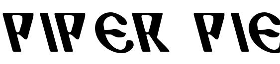 Piper Pie Leftalic Font