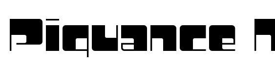 Piquance Regular font, free Piquance Regular font, preview Piquance Regular font