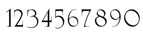 Piquet SSi Font, Number Fonts