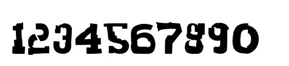Piratesblackbeard Font, Number Fonts