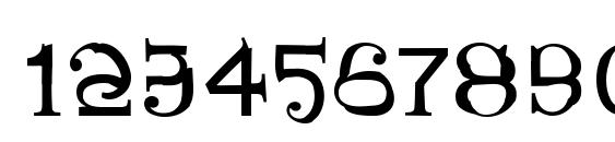 PiratesBonney Font, Number Fonts