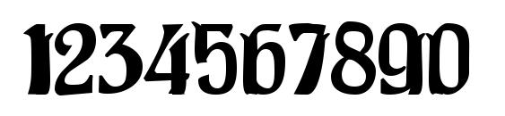 Pittoresk Font, Number Fonts