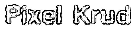 Pixel Krud BRK Font