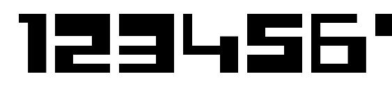 Pixel power Font, Number Fonts