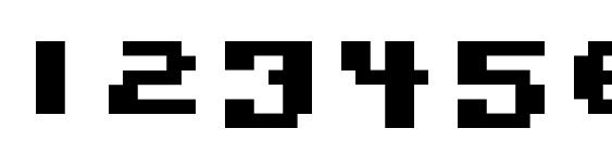 Pixel technology + Font, Number Fonts