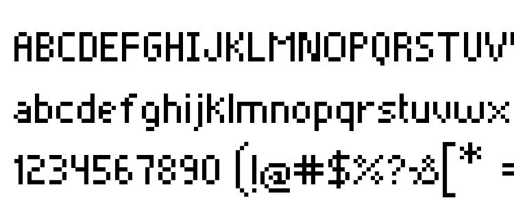 glyphs Pixelade font, сharacters Pixelade font, symbols Pixelade font, character map Pixelade font, preview Pixelade font, abc Pixelade font, Pixelade font