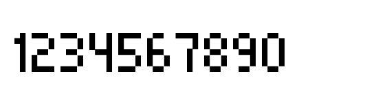Pixelade Font, Number Fonts