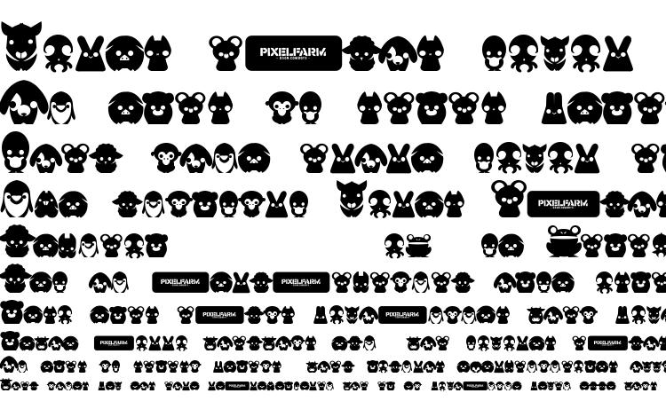 образцы шрифта Pixelfarm pets, образец шрифта Pixelfarm pets, пример написания шрифта Pixelfarm pets, просмотр шрифта Pixelfarm pets, предосмотр шрифта Pixelfarm pets, шрифт Pixelfarm pets