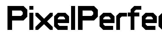 PixelPerfect font, free PixelPerfect font, preview PixelPerfect font