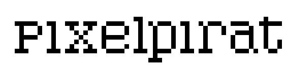 шрифт Pixelpirate, бесплатный шрифт Pixelpirate, предварительный просмотр шрифта Pixelpirate