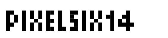 Pixelsix14 Font