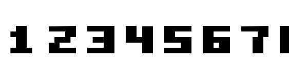 Pixelzim 3x5 bold Font, Number Fonts