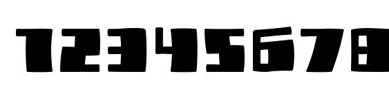 PizzaBot Font, Number Fonts