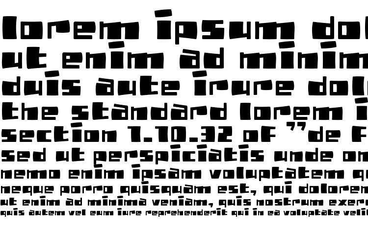 specimens PizzaBot font, sample PizzaBot font, an example of writing PizzaBot font, review PizzaBot font, preview PizzaBot font, PizzaBot font