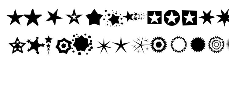 glyphs PizzaDude Stars font, сharacters PizzaDude Stars font, symbols PizzaDude Stars font, character map PizzaDude Stars font, preview PizzaDude Stars font, abc PizzaDude Stars font, PizzaDude Stars font