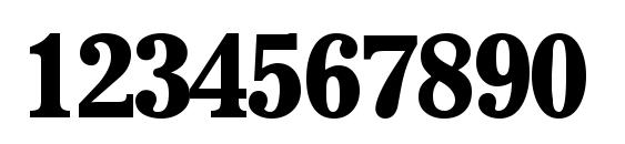 Placid Bold Font, Number Fonts