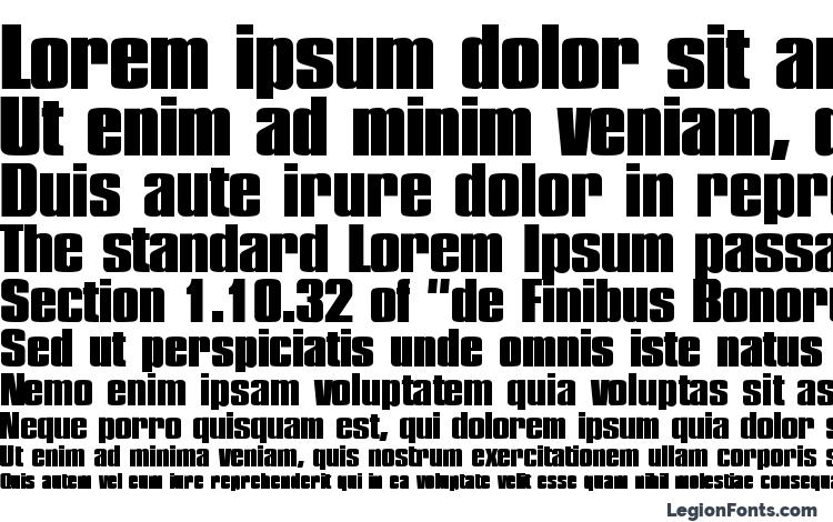 specimens Plakette 5 SF font, sample Plakette 5 SF font, an example of writing Plakette 5 SF font, review Plakette 5 SF font, preview Plakette 5 SF font, Plakette 5 SF font
