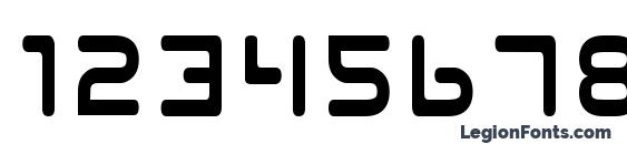 Planet N Condensed Font, Number Fonts