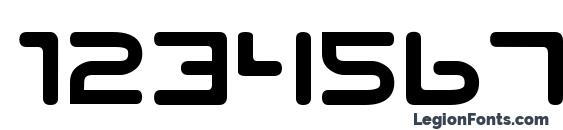 Planet NS Font, Number Fonts