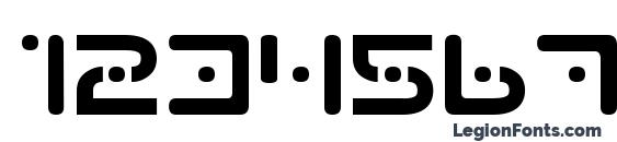 Planet S Font, Number Fonts
